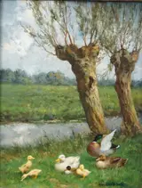 Constant Artz, Ducks on the water