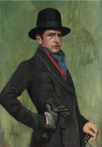 James Sinton Sleator, Self-Portrait