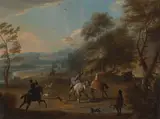 Jan Wyck, A Hawking Party