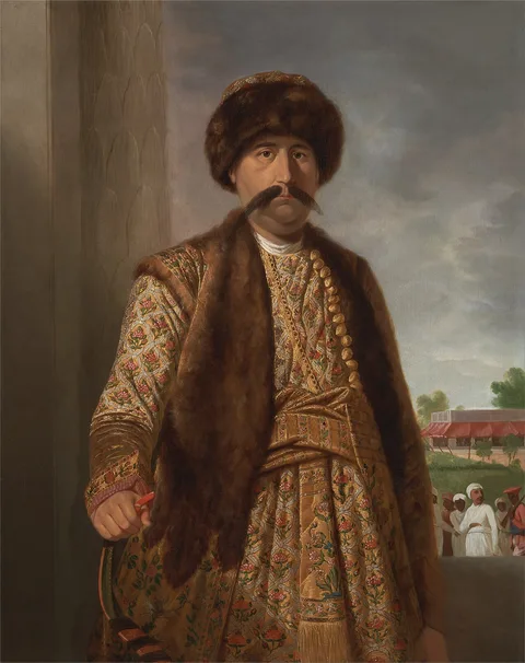 Tilly Kettle, Shuja al-Daula, Nawab of Awadh