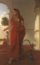 Tilly Kettle, A Woman of the Court at Faizabad, India