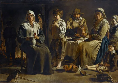Louis Le Nain, Peasant Family in an Interior