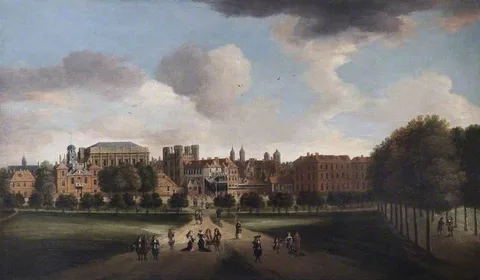 Thomas Wyck, Whitehall and St James's Park, London