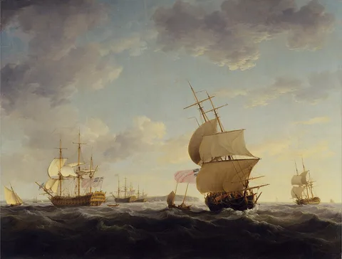 Charles Brooking, Shipping in the English Channel