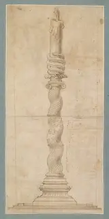 Giulio Romano, Design for a Candlestick