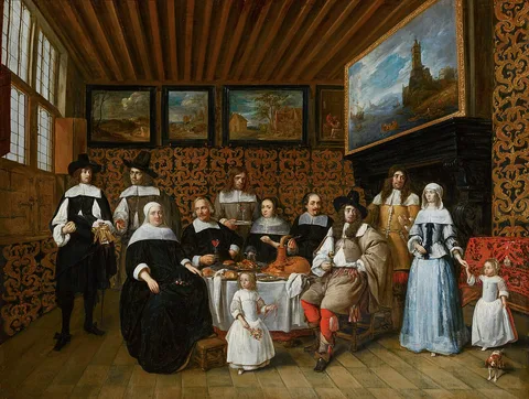 Gillis van Tilborgh, Family Portrait