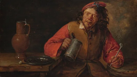 Gillis van Tilborgh, The drinker