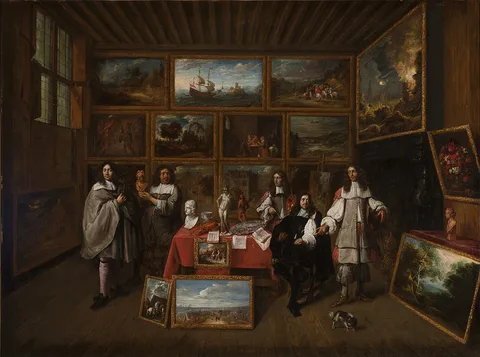 Gillis van Tilborgh, A Picture Gallery