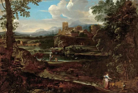 Giovanni Francesco Grimaldi, Classical landscape
