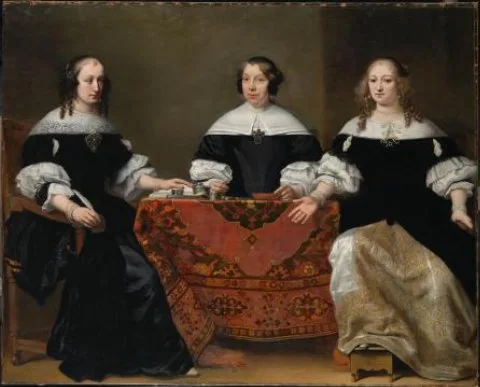 Ferdinand Bol, Three Regentesses of the Lepers' Asylum in Amsterdam, 1668