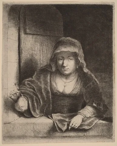 Ferdinand Bol, The Woman with the Pear