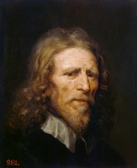 William Dobson, Portrait of Abraham van der Doort