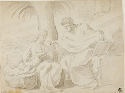 Eustache Le Sueur, Holy Family
