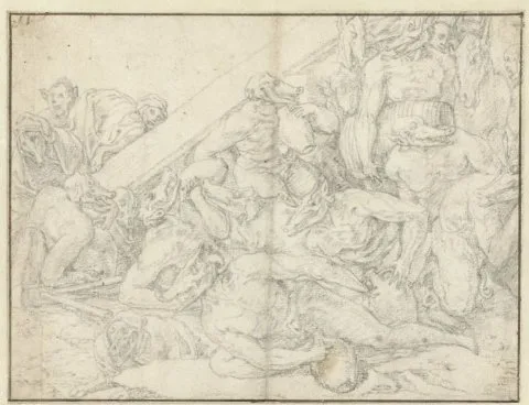 Cornelis Saftleven, Group of Demons