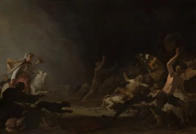 Cornelis Saftleven, A Witches' Sabbath