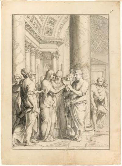 Jacques Stella, Marriage of the Virgin