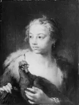 Giuseppe Nogari, A Girl with a Chicken