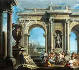 Giovanni Ghisolfi, Musée des Beaux-Arts de Narbonne - Le triomphe de Silène - 864.10.1