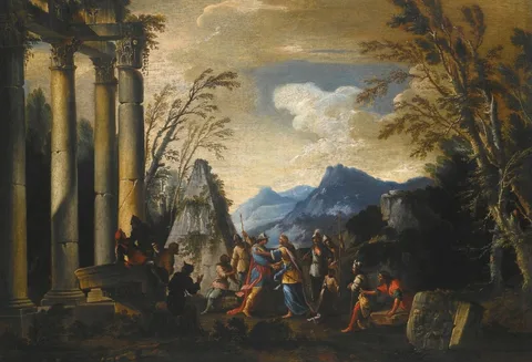 Giovanni Ghisolfi, Alexander the Great and Thalestris