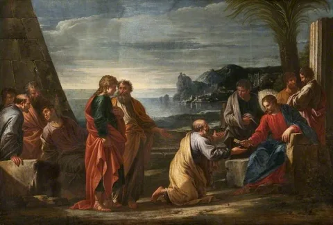 Giovanni Ghisolfi, Christ Giving the Keys to Saint Peter