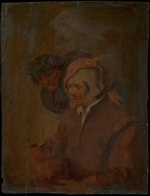 Mattheus van Helmont, Two men with a jug