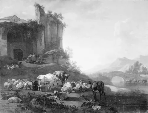 Willem Romeyn, Cattle in a Southern Region