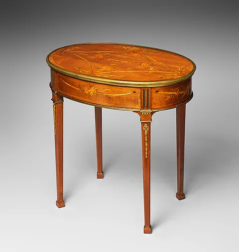 David Roentgen, Oval table
