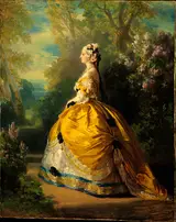 Franz Xaver Winterhalter, The Empress Eugénie (Eugénie de Montijo, 1826–1920, Condesa de Teba)