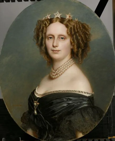 Franz Xaver Winterhalter, Portrait of Sophia Frederika Mathilda (1818-77), Princess of Württemberg