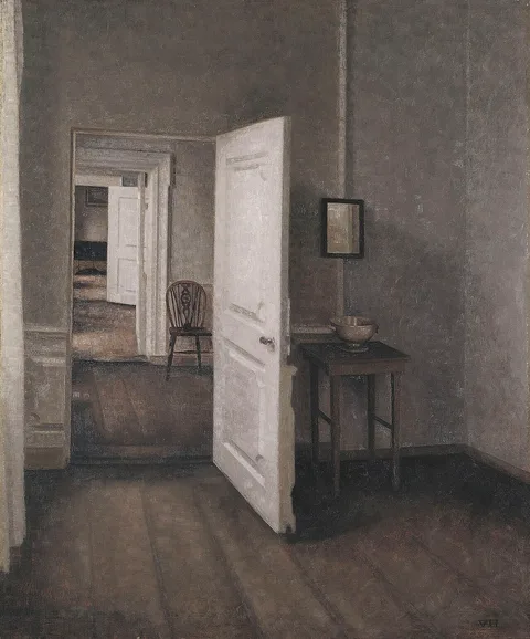 Vilhelm Hammershøi, The Four Rooms