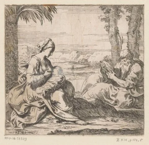 Elisabetta Sirani, Rest on the Flight into Egypt