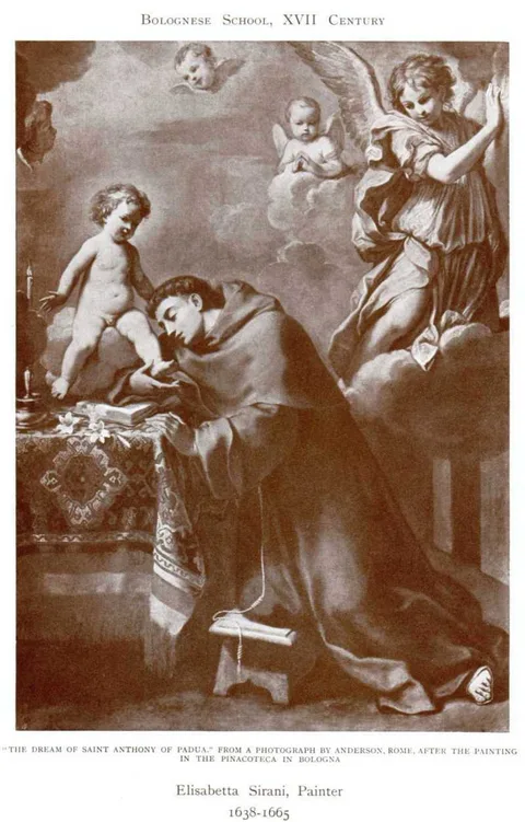 Elisabetta Sirani, The Dream of St. Anthony