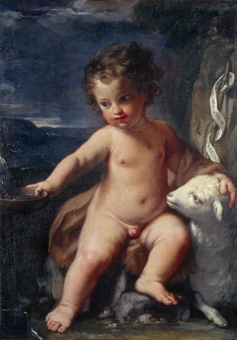 Elisabetta Sirani, The Infant Saint John the Baptist in the Wilderness