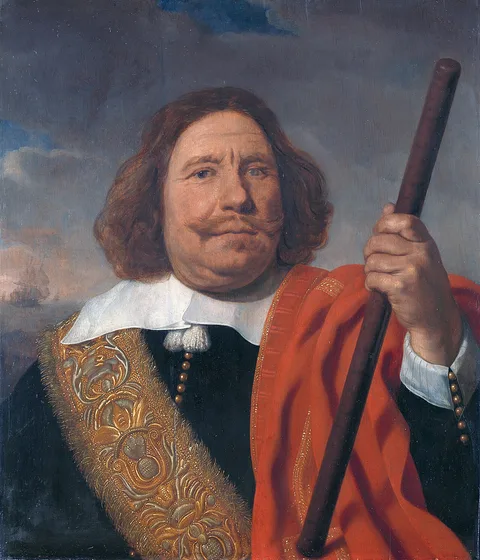 Bartholomeus van der Helst, Egbert Meeuwsz Cortenaer (1605-65). Vice admiral, admiralty of the Maas, Rotterdam