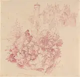 Moritz von Schwind, Fortified Castle on a High Cliff