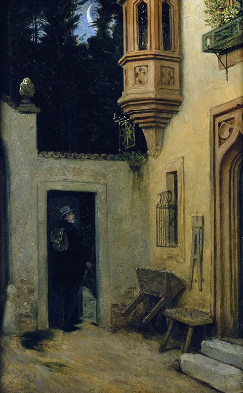 Moritz von Schwind, Farewell at Dawn