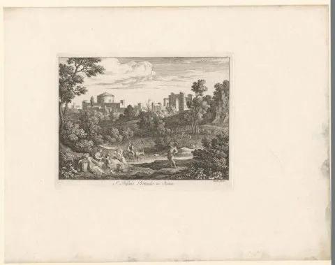 Joseph Anton Koch, San Stefano Rotondo in Roma