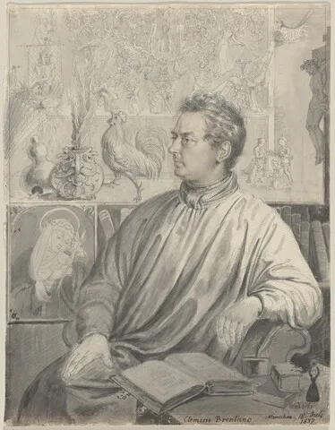 Ludwig Emil Grimm, Clemens Brentano