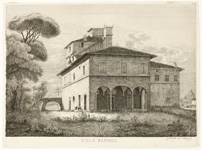 Ludwig Emil Grimm, Villa Raphael, Rome
