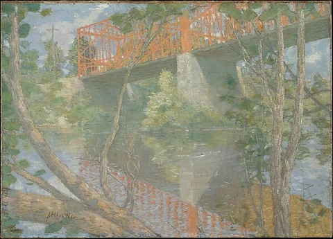 J. Alden Weir, The Red Bridge