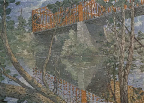 J. Alden Weir, The Red Bridge