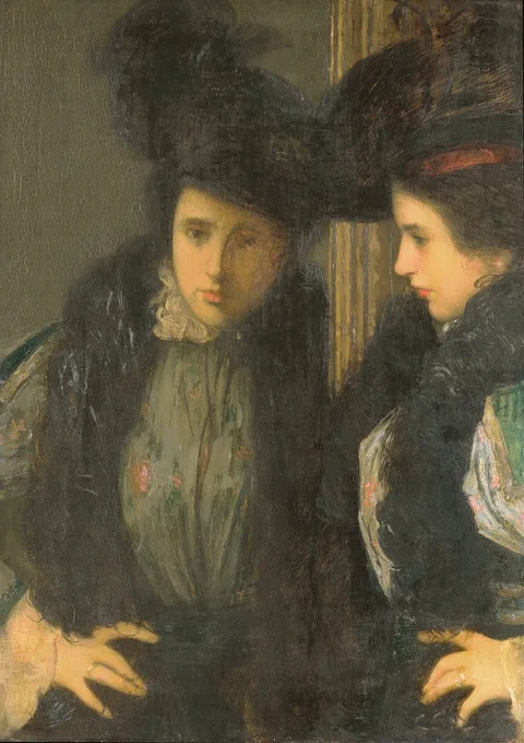 J. Alden Weir, The Green Bodice