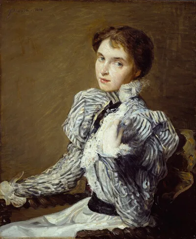 J. Alden Weir, The Grey Bodice