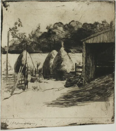 J. Alden Weir, The Haystacks