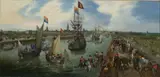 Adriaen van de Venne, The Departure of a Dignitary from Middelburg