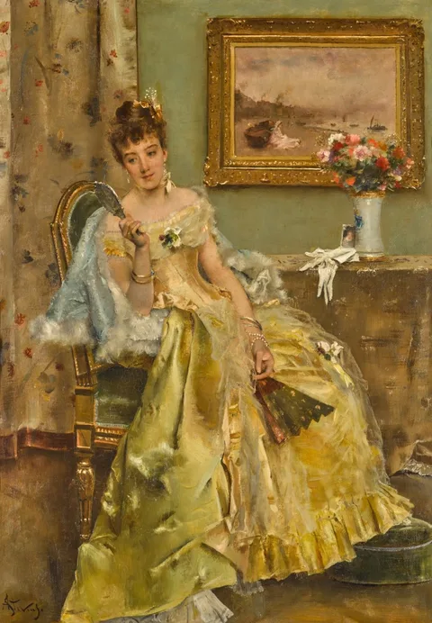 Alfred Stevens, Coquetry