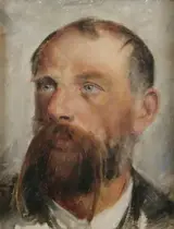 Vojtěch Hynais, Portrait of the Poet Jaroslav Vrchlický