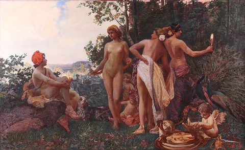 Vojtěch Hynais, The Judgment of Paris