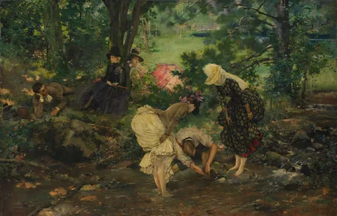 Vojtěch Hynais, Company in the Country