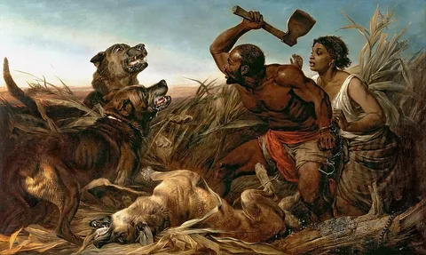 Richard Ansdell, The Hunted Slaves